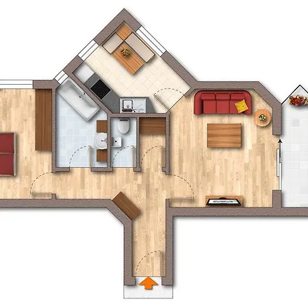 Prachtbude Apartman Mayrhofen